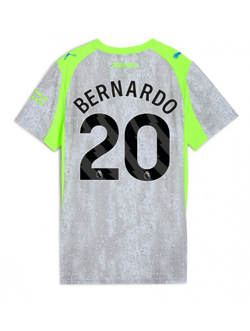 Ženski Nogometna dresi replika Manchester City Bernardo Silva #20 Tretji 2025-26 Kratek rokav Ženski Nogometna dresi replika Manchester City Bernardo Silva #20 Tretji 2025-26 Kratek rokav